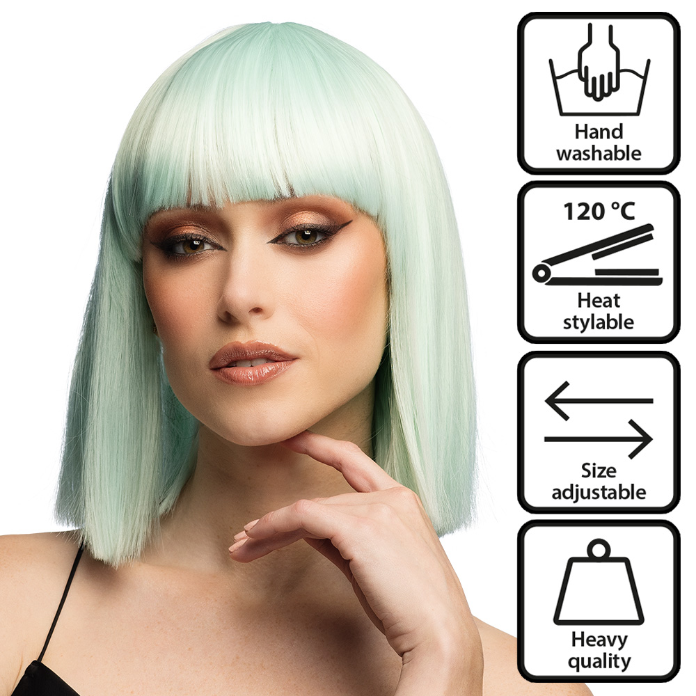 Mint-light Pagen/Bob Perücke High Qualitiy