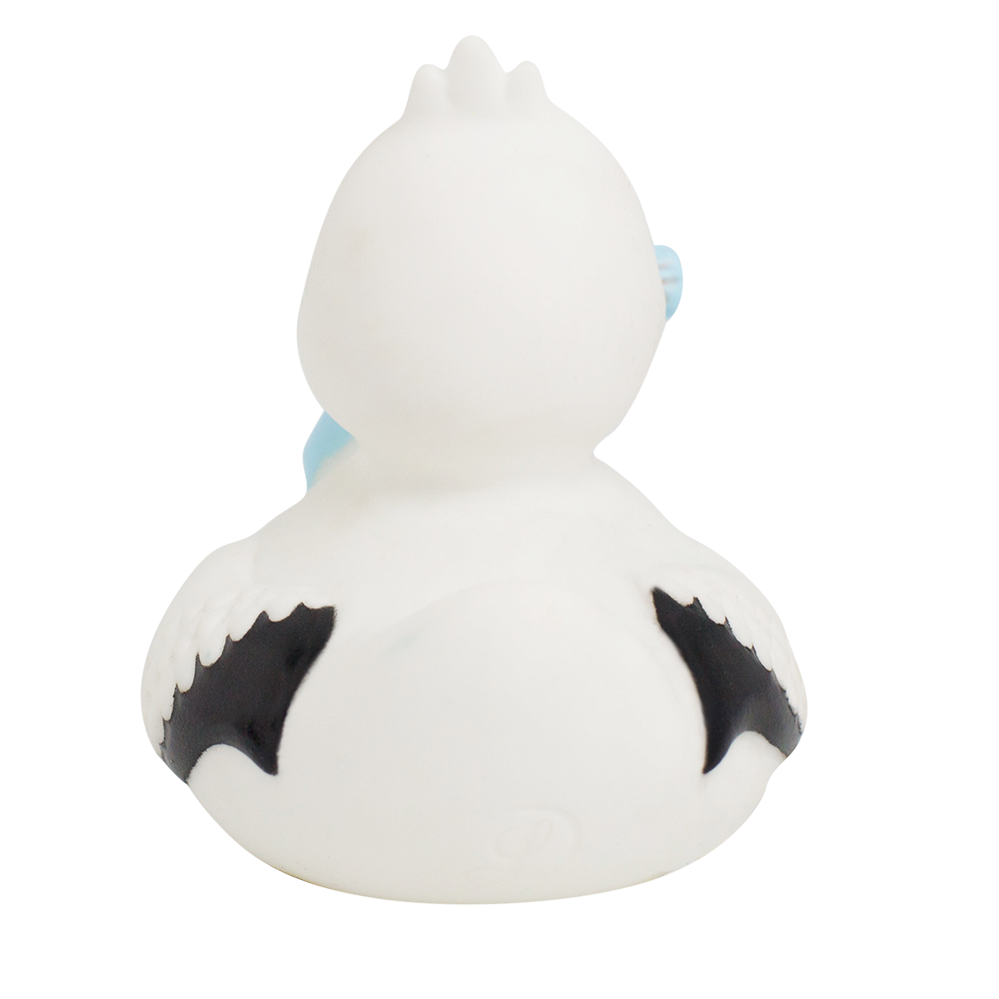 Badeente als Storch mit Baby ca. 8,5cm