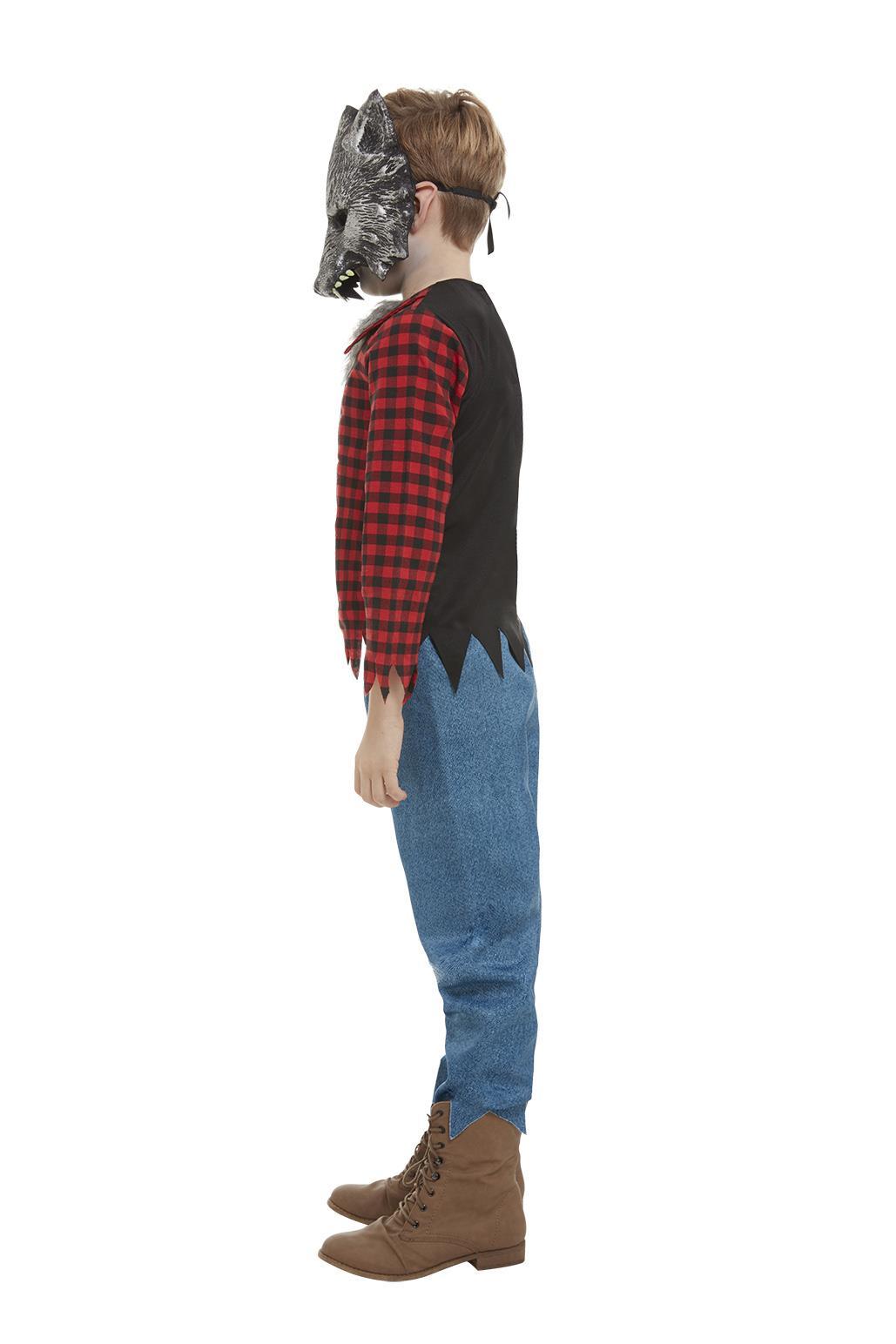 Werwolf Kostüm LARGE mit Maske