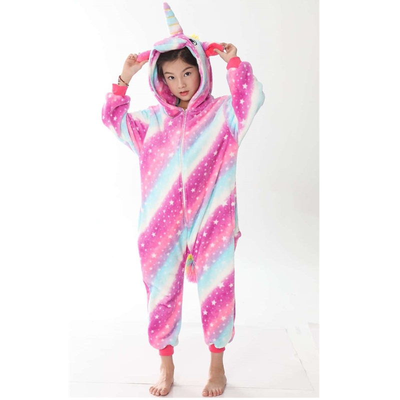 Multicolor Einhorn Kostüm Größe 104