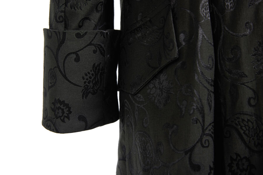 Historischer Mantel schwarz  XL   Gr. 52/54 deluxe