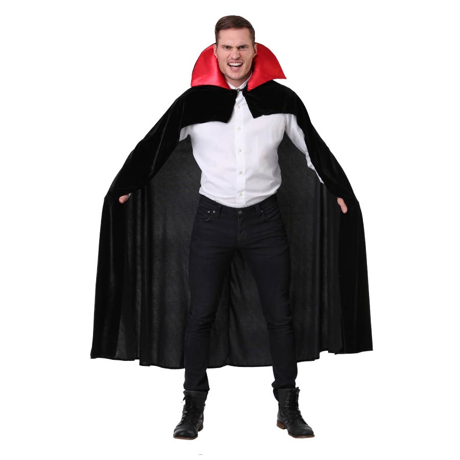 Vampir  Umhang schwarz/rot  f. Erwachsene  OSZ