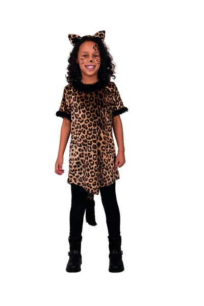 Leoparden Kleid Größe 140