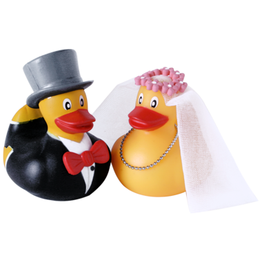 Badeenten Brautpaar