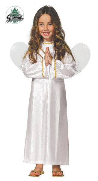 Engel Kleid für Kinder 5-6 Jahre