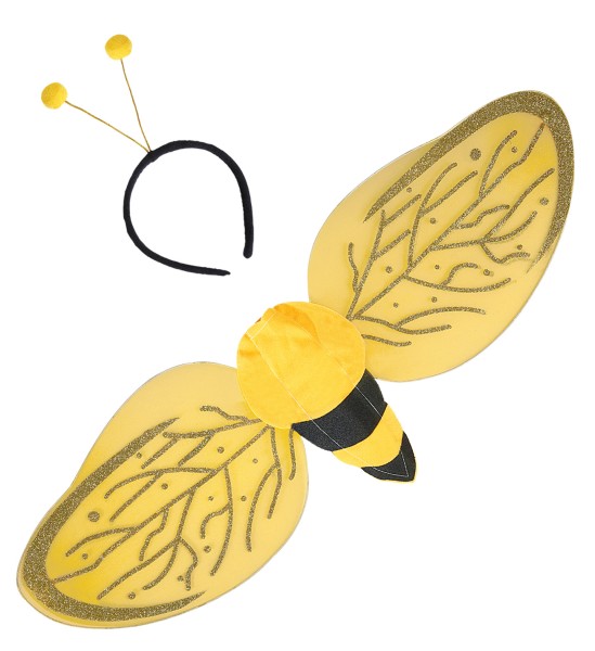 Bienen Flügel c.100x29cm mit.Haarreifen