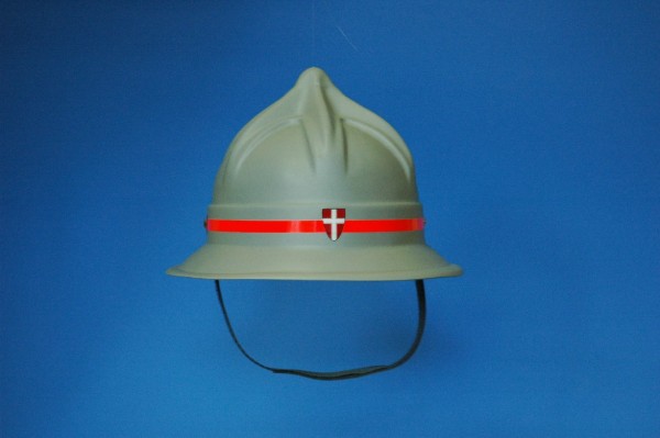 Feuerwehr Helm matt-grau