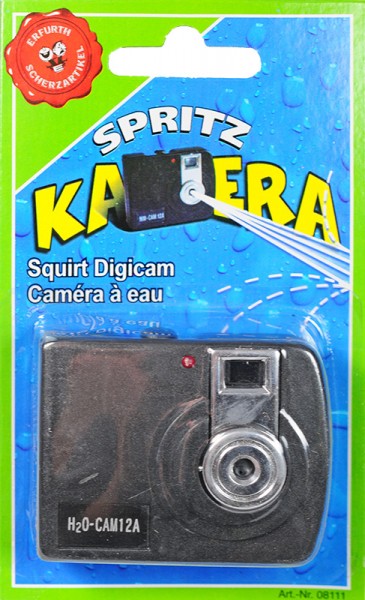 Spritz Digitalkamera auf Karte