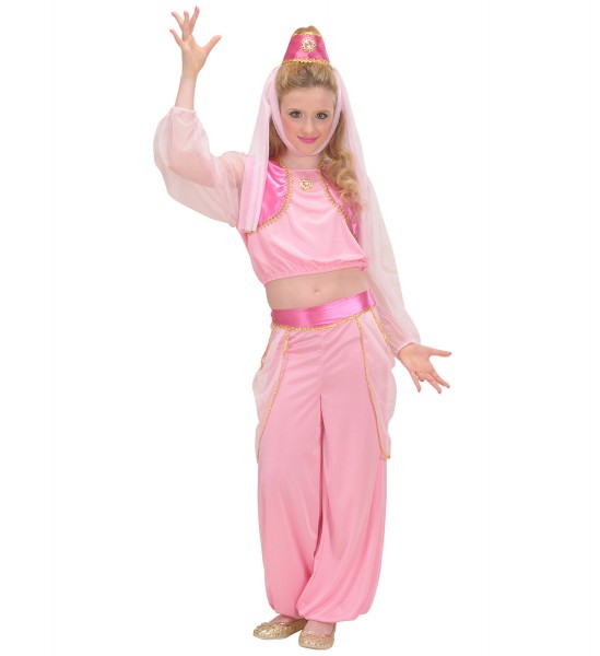 Haremsdame Kostüm pink Größe 140