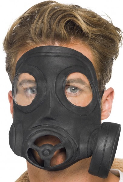 Gasmaske aus Latex