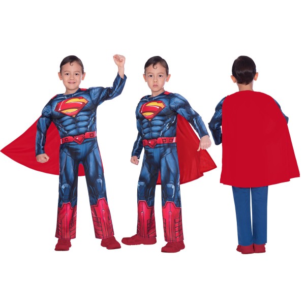 Superman Overall Größe 4-6 Jahre