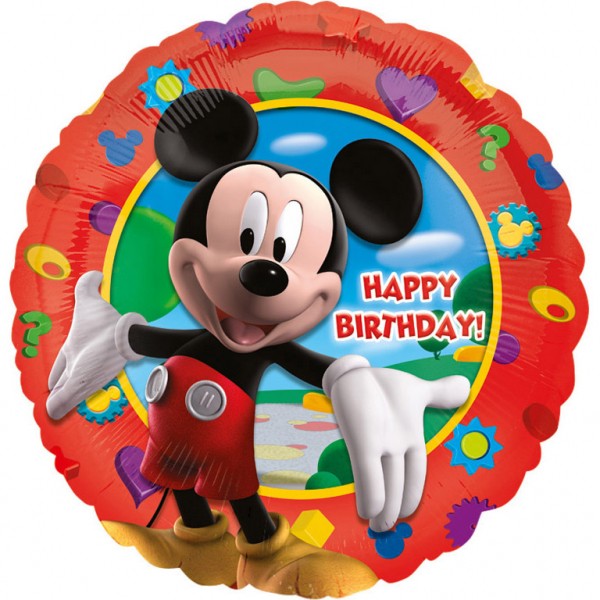 Happy Birthday Mickey Mouse Ballon