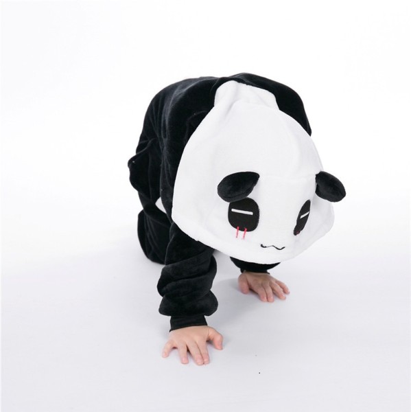 Panda Bär Kostüm Overall Größe 140