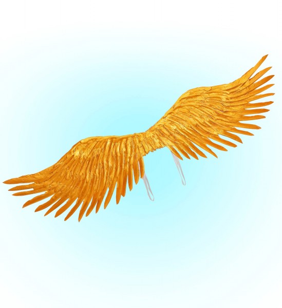 Goldene Federflüge ca.100x25cm