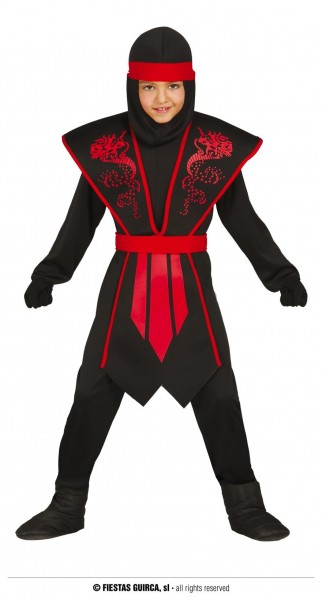 Ninja Warrior Kostüm 7-9 Jahre