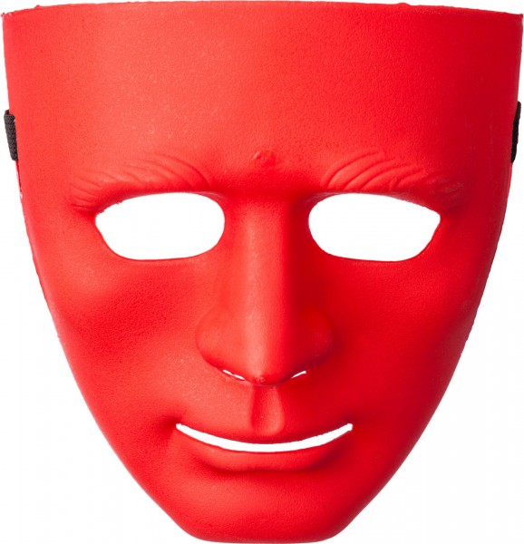 Maske rot ganzes Gesicht