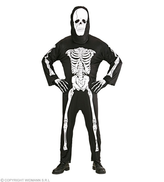 Skelett Overall XL f.Erw.