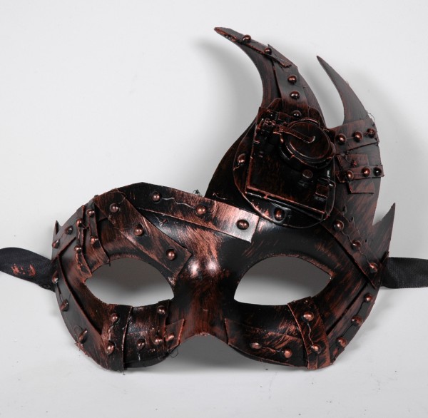 Steampunk Maske bronze ONDA Venezia